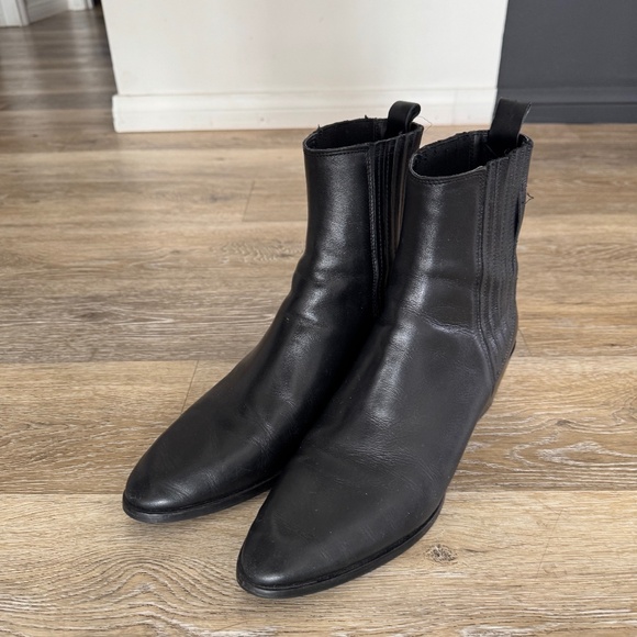 Zara Black Western Boots for Women - Picture 1 of 4